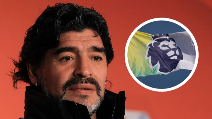 Diego Maradona didn't hesitate when naming his 'favourite' Premier League team