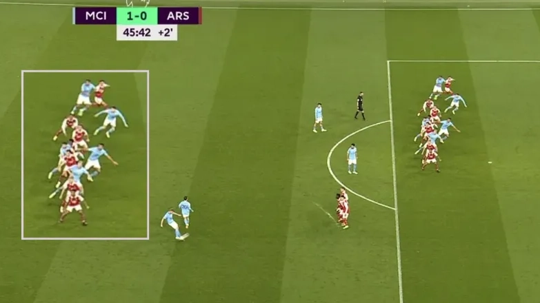 Arsenal fans disgusted after John Stones 'offside' goal allowed to stand