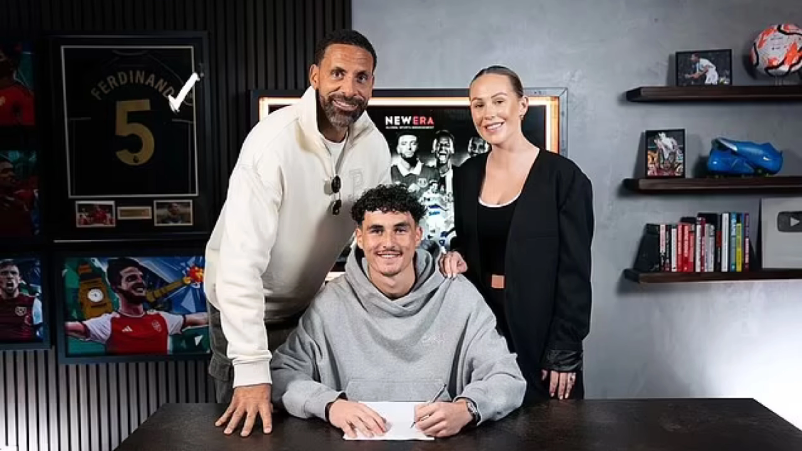 Rio Ferdinand's 18-year-old son makes first senior appearance just a day after completing 'work experience' move