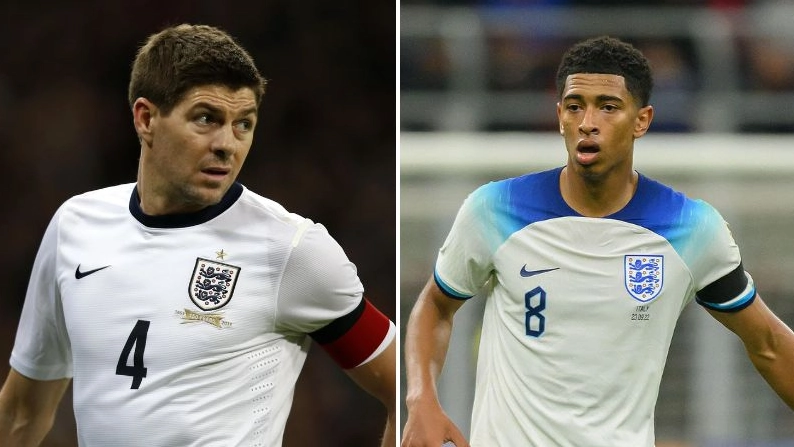 Jude Bellingham teases Liverpool fans with "disrespectful" Steven Gerrard comments