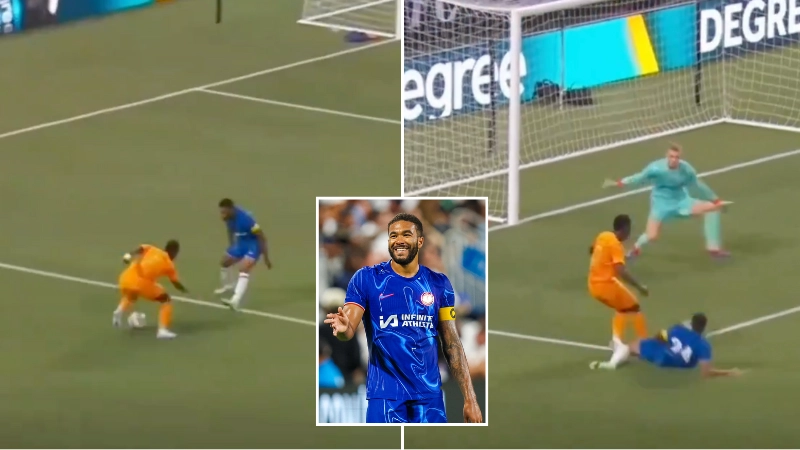 Clip of Vinicius Jr taking on Reece James has gone viral and it has divided fans