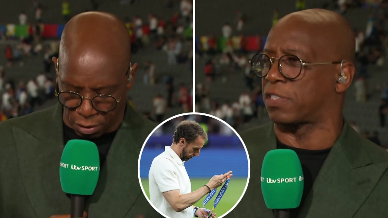 Ian Wright struggles to contain his emotions in must-see post-match analysis of England defeat to Spain