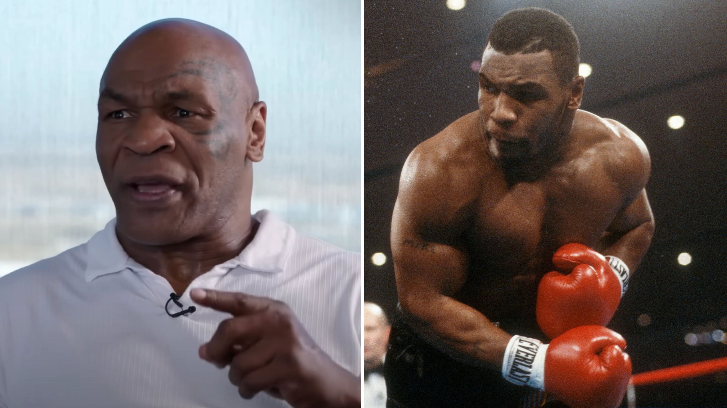  Mike Tyson was in no doubt when naming only boxer who could take his full punch power