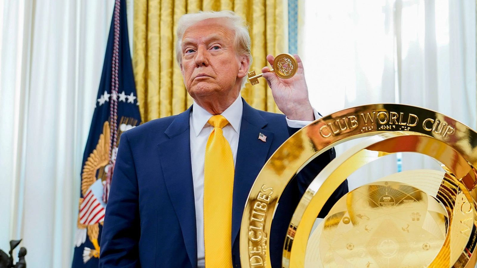 Donald Trump's appearance at FIFA Club World Cup final set to cost US taxpayers staggering amount