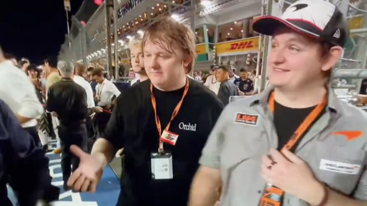 Martin Brundle Awkwardly Snubs Lewis Capaldi After Mistaking His Brother