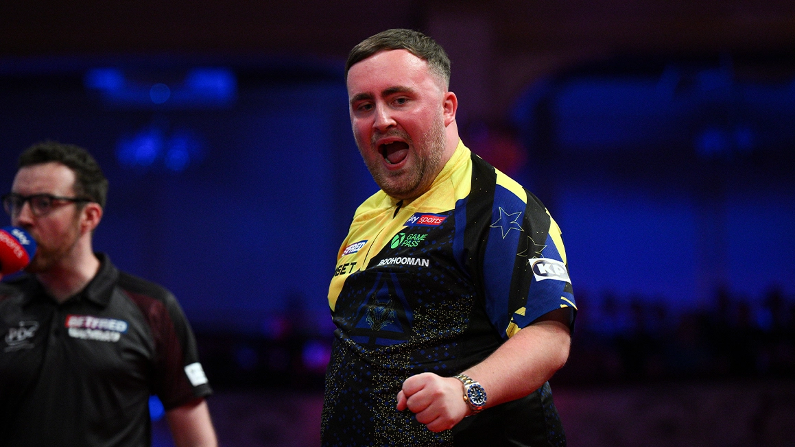 Luke Littler warning issued after nearly nailing TWO nine-dart finishes