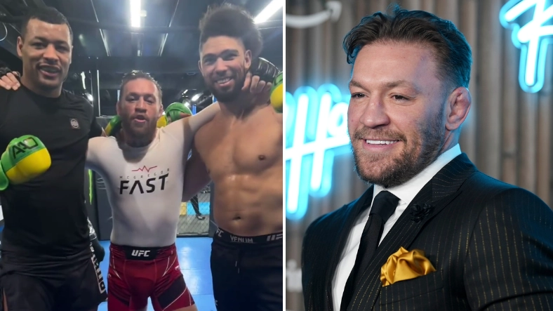 Fans notice major Conor McGregor difference as training footage emerges ahead of UFC return