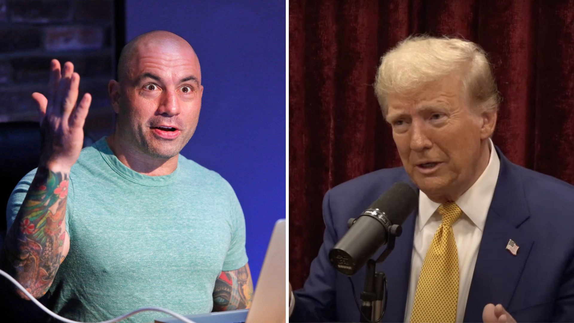 Fans notice the major change Joe Rogan made for Donald Trump podcast