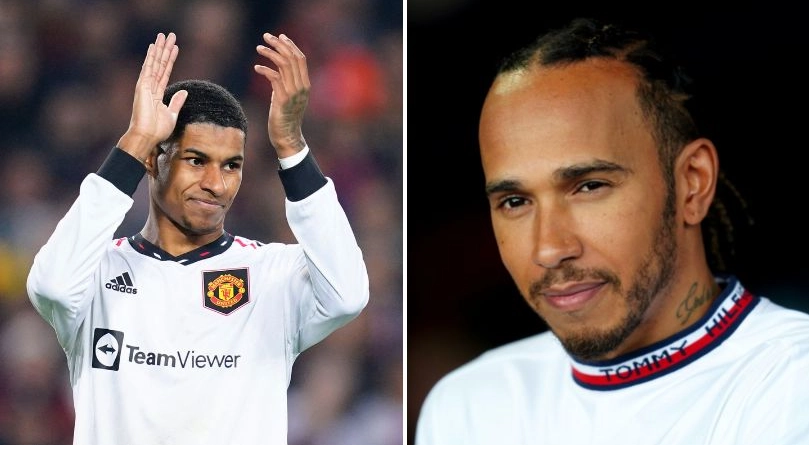Marcus Rashford sends message to Lewis Hamilton after F1 superstar's recent comments on Man Utd takeover