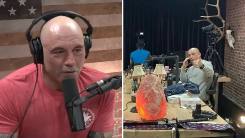 Joe Rogan made his podcast studio table wider for one guest because he was so scared of what he might do