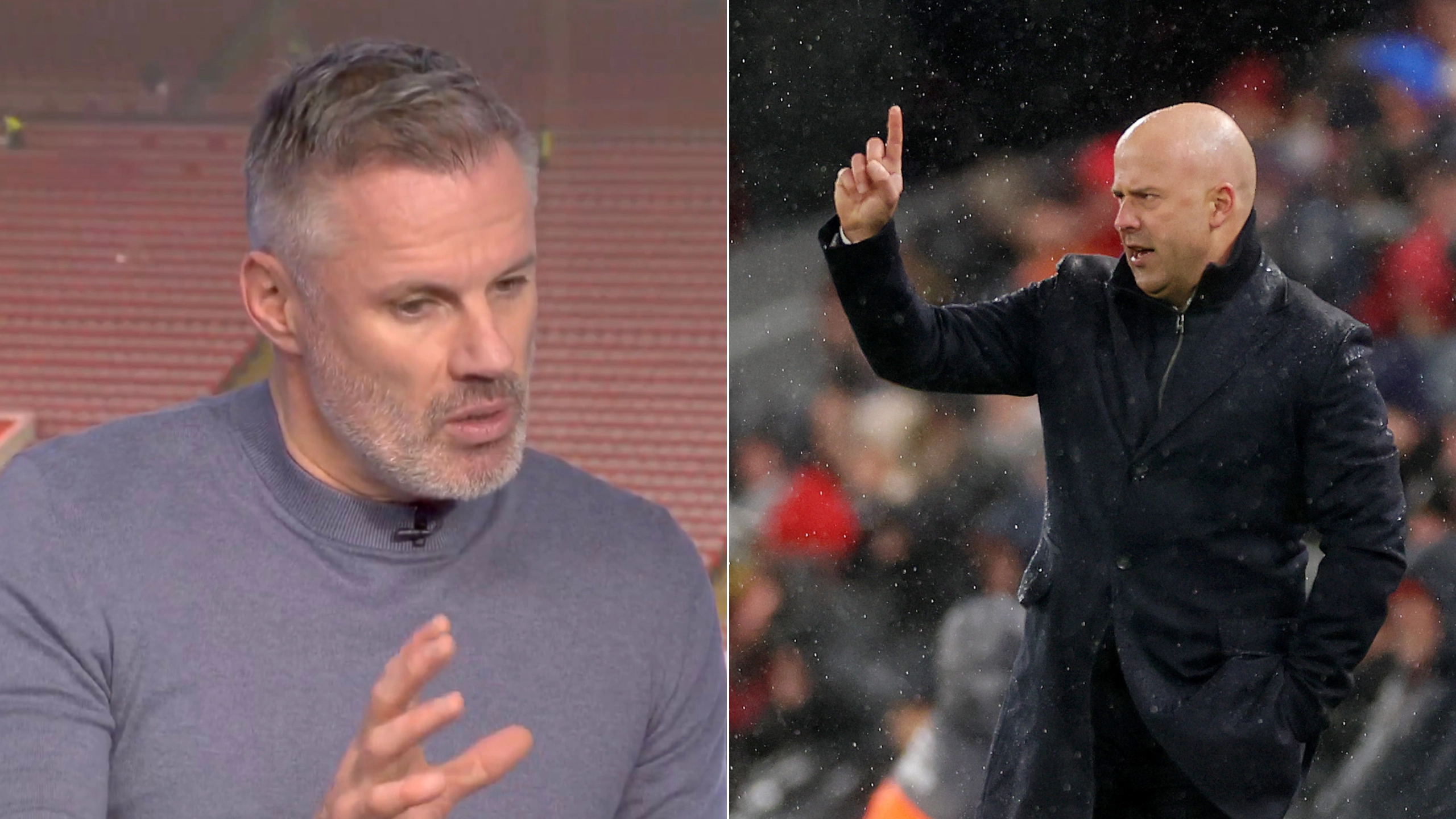 Jamie Carragher names Liverpool player 'hanging on for dear life' who could cost them Premier League title