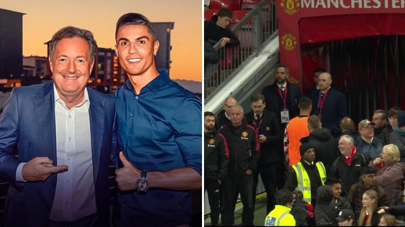 Piers Morgan obviously stands up for Cristiano Ronaldo and claims he's been disrespected