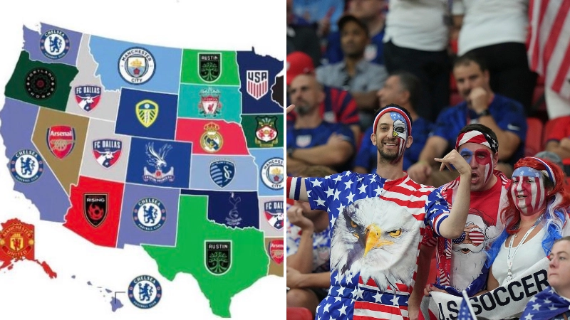 Alabama has an extremely random most popular football team