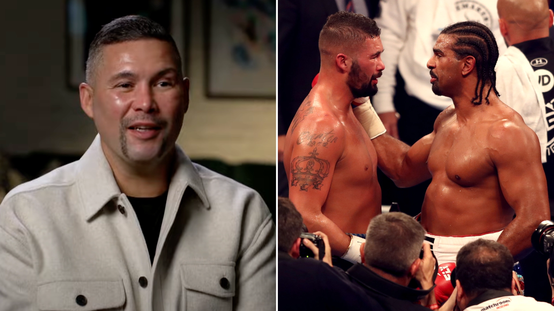 Fans left stunned by Tony Bellew's Man Utd-Wrexham claim about his wins over David Haye