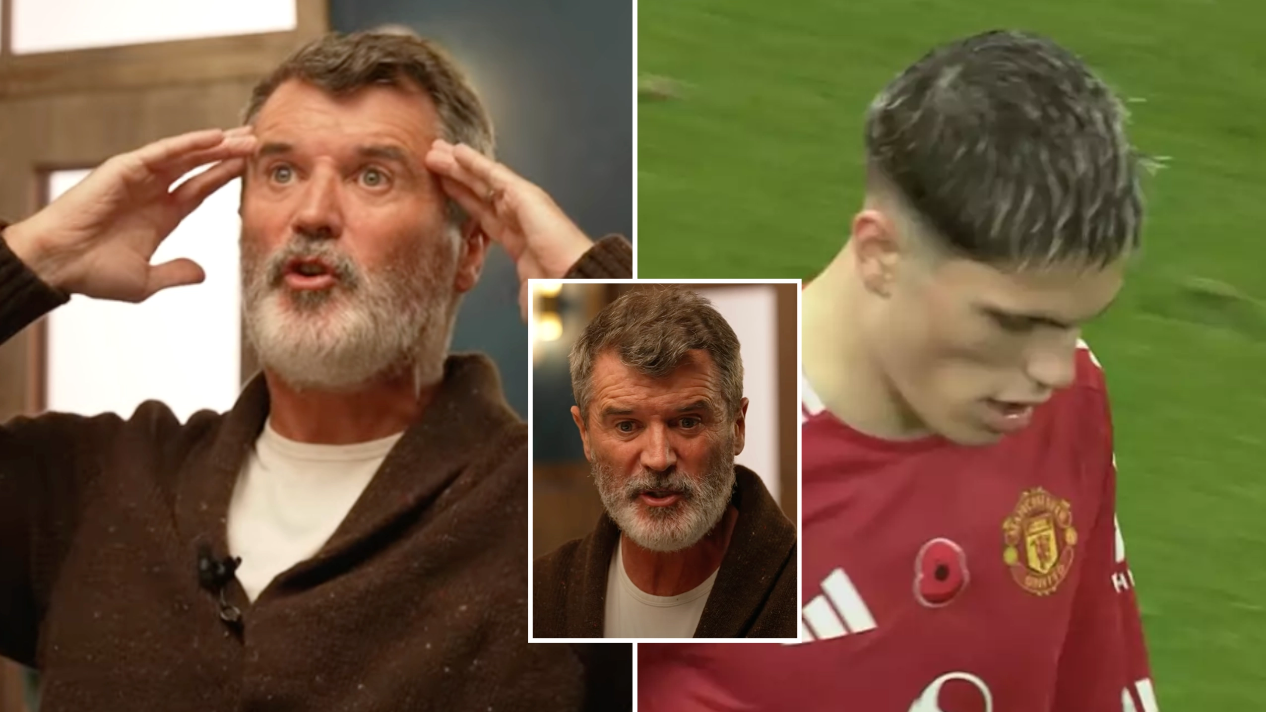 Roy Keane tears into Alejandro Garnacho for not celebrating against Leicester City in his most furious rant yet