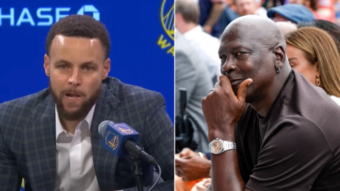 Steph Curry made his feelings clear on Michael Jordan's comments about him entering NBA Hall of Fame