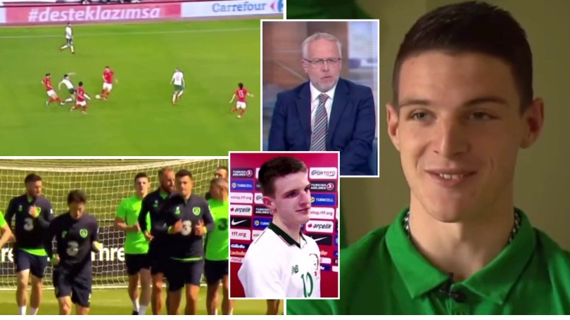 Irish broadcaster RTE are going viral for their report on Declan Rice's transfer to Arsenal
