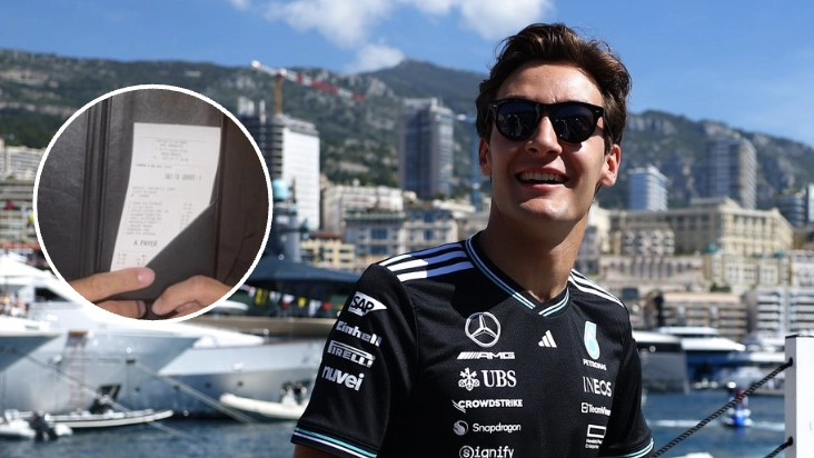 George Russell forces F1 driver to buy him dinner after what he did in Monaco GP as bill revealed