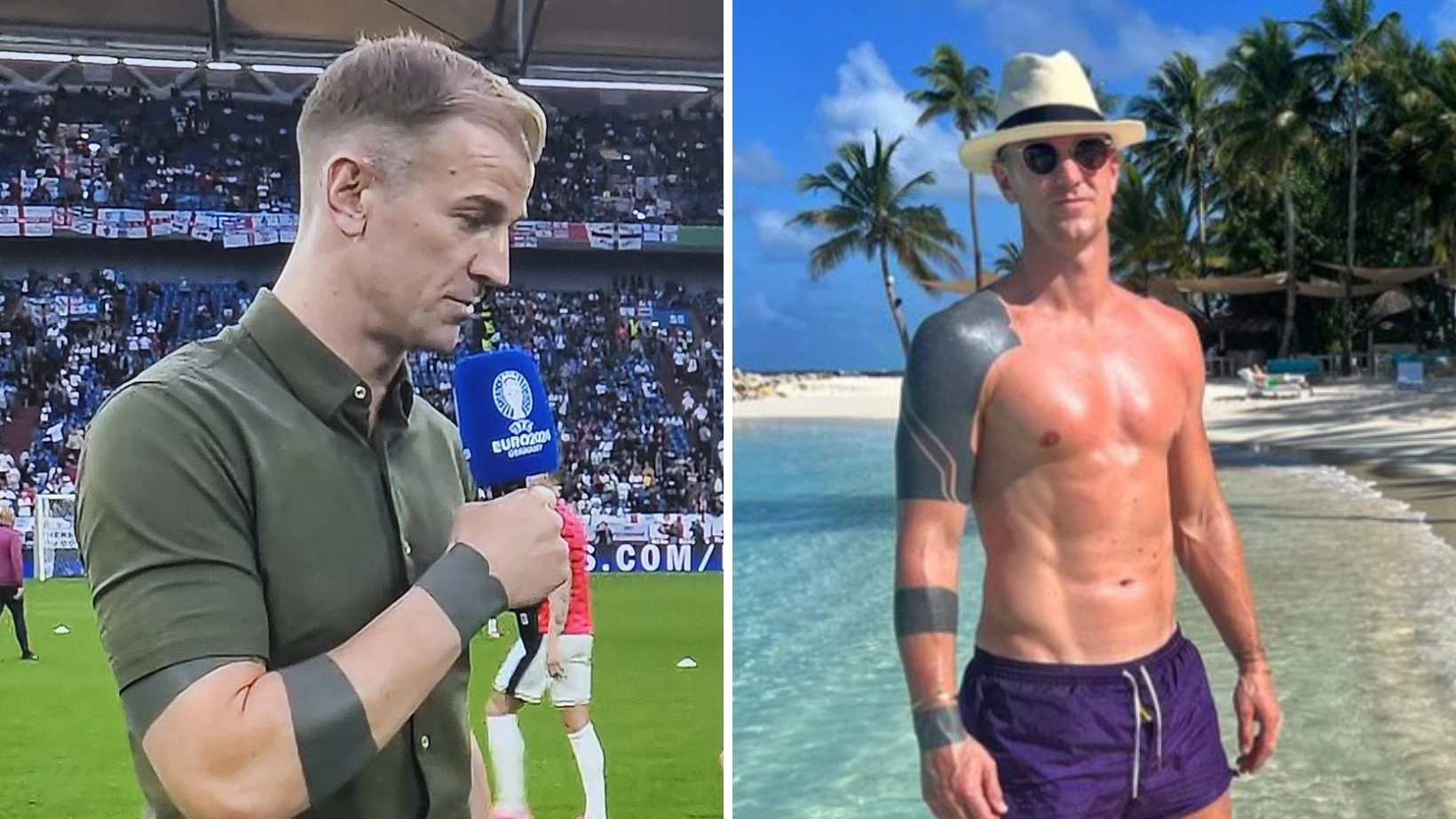 Joe Hart explains unique meaning behind eye-catching 'armour' tattoos