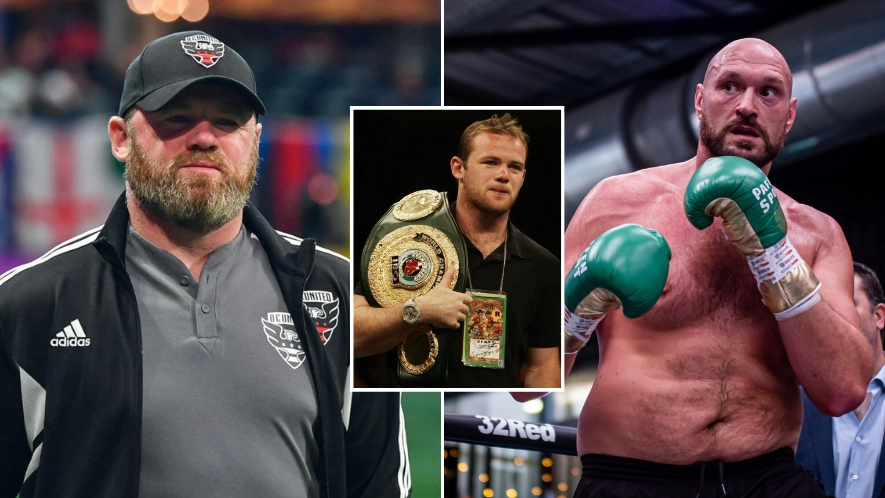 Tyson Fury is set to spar Wayne Rooney in preparation for Oleksandr Usyk