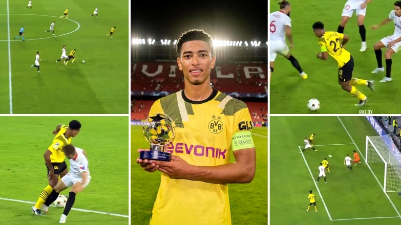 Jude Bellingham's individual highlights against Sevilla are outrageous, generational talent confirmed