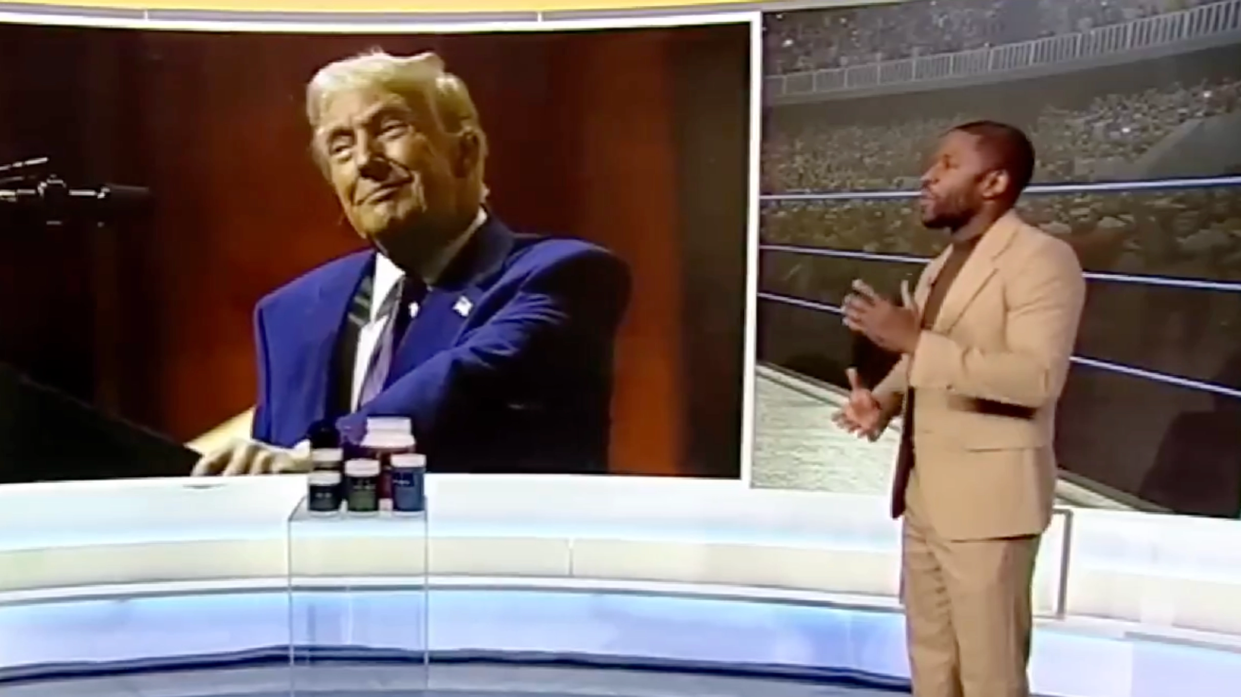 Floyd Mayweather causes outrage with comment about Donald Trump live on Fox Business Network