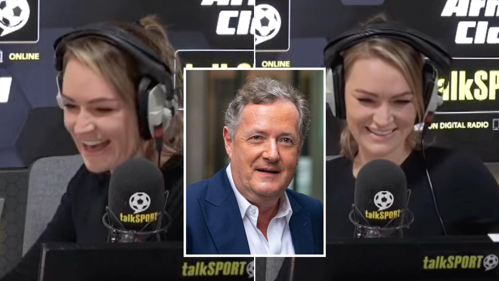 Laura Woods brutally put down Piers Morgan after Erik ten Hag Cristiano Ronaldo criticism