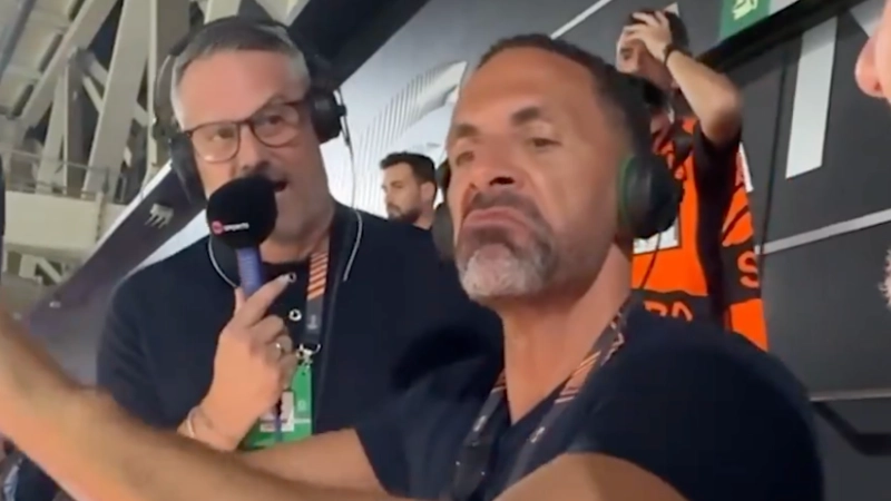 Rio Ferdinand's reaction to Bruno Fernandes' penalty is going viral for all the wrong reasons