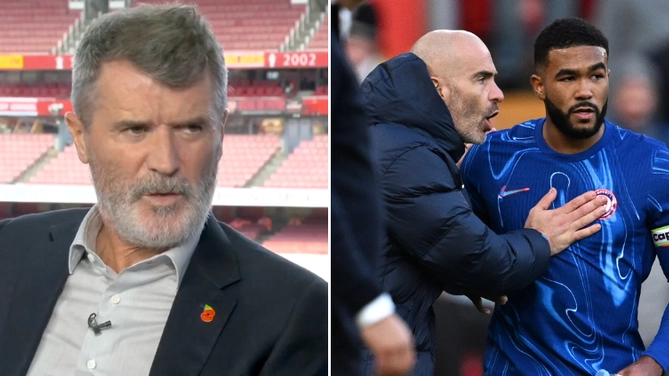 Roy Keane explains theory why he thinks Enzo Maresca publicly criticised Reece James