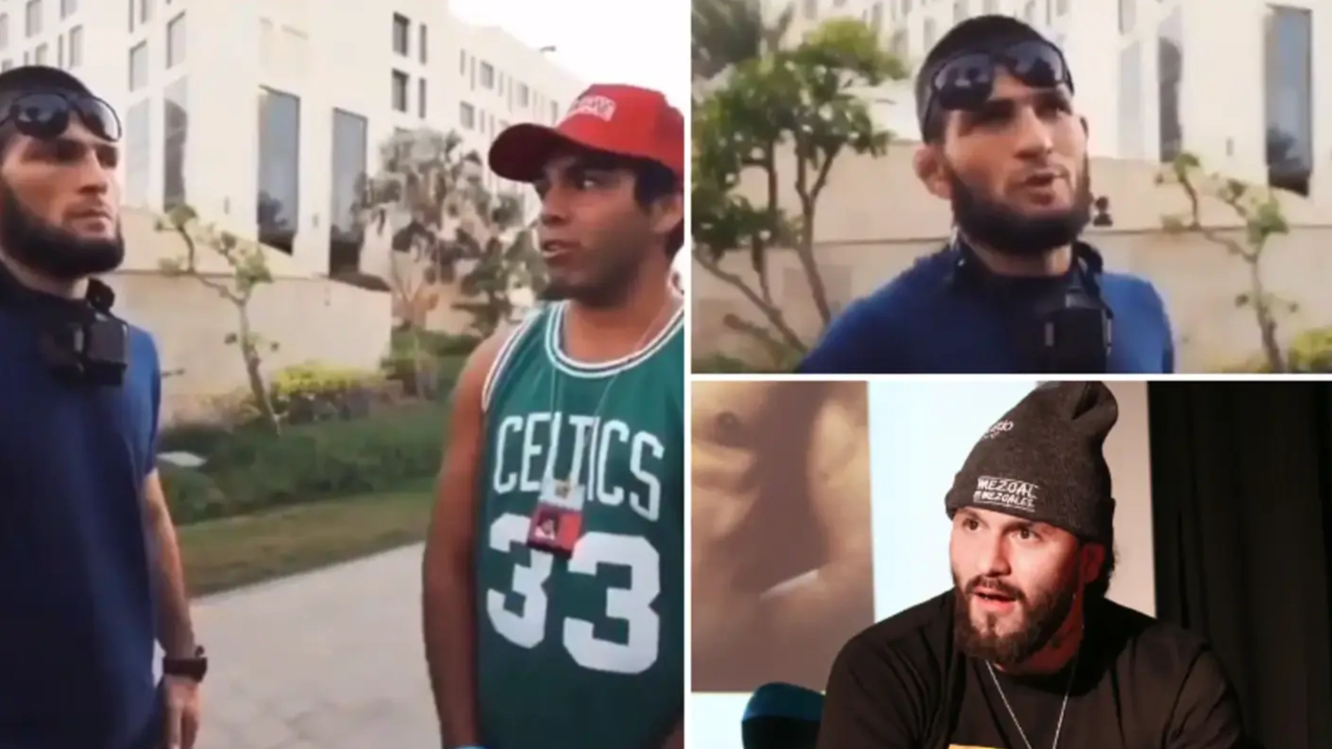 Khabib gives advice to UFC fan who claims Jorge Masvidal slept with his girlfriend