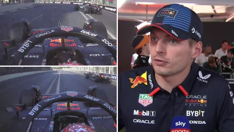 Max Verstappen issues damning response after being investigated for chaotic end to Azerbaijan Grand Prix