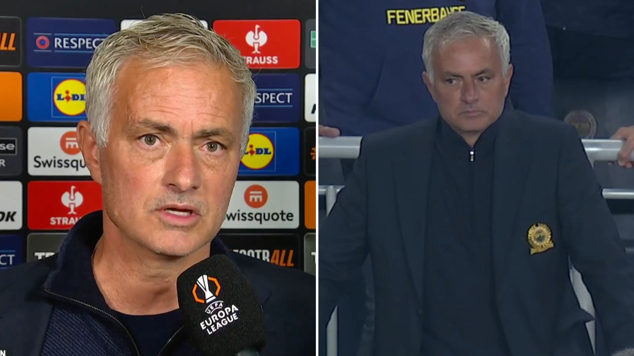 TNT reporter reveals what furious Jose Mourinho said off-camera after Man Utd draw