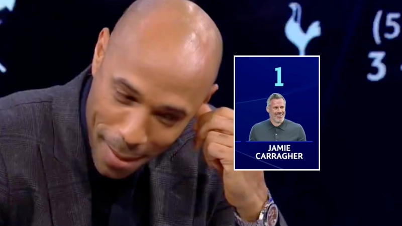 Jamie Carragher ruthlessly trolled in poll of everyone's favourite on CBS Sports