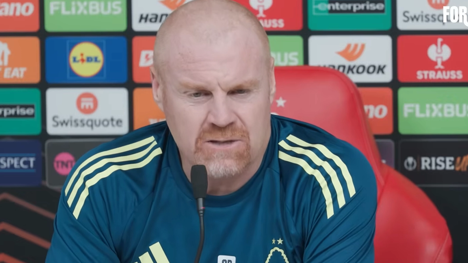 Sean Dyche Aims Dig at Ange Postecoglou After Replacing Him at Forest