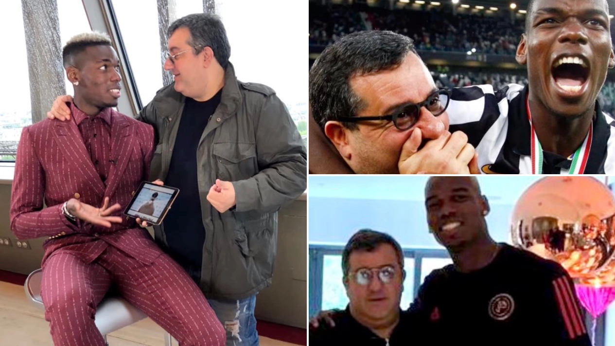 Manchester United Star Paul Pogba Posts Touching Tribute To Agent Mino Raiola