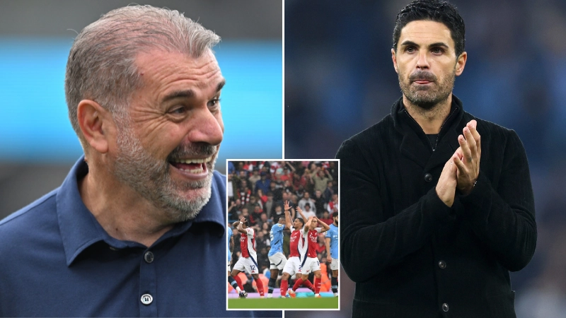 Tottenham aim savage dig at Arsenal on their official X account as fallout from Man City draw continues