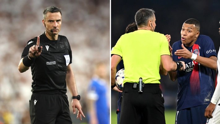 Champions League final referee was cleared after being caught up in drugs and prostitution controversy 