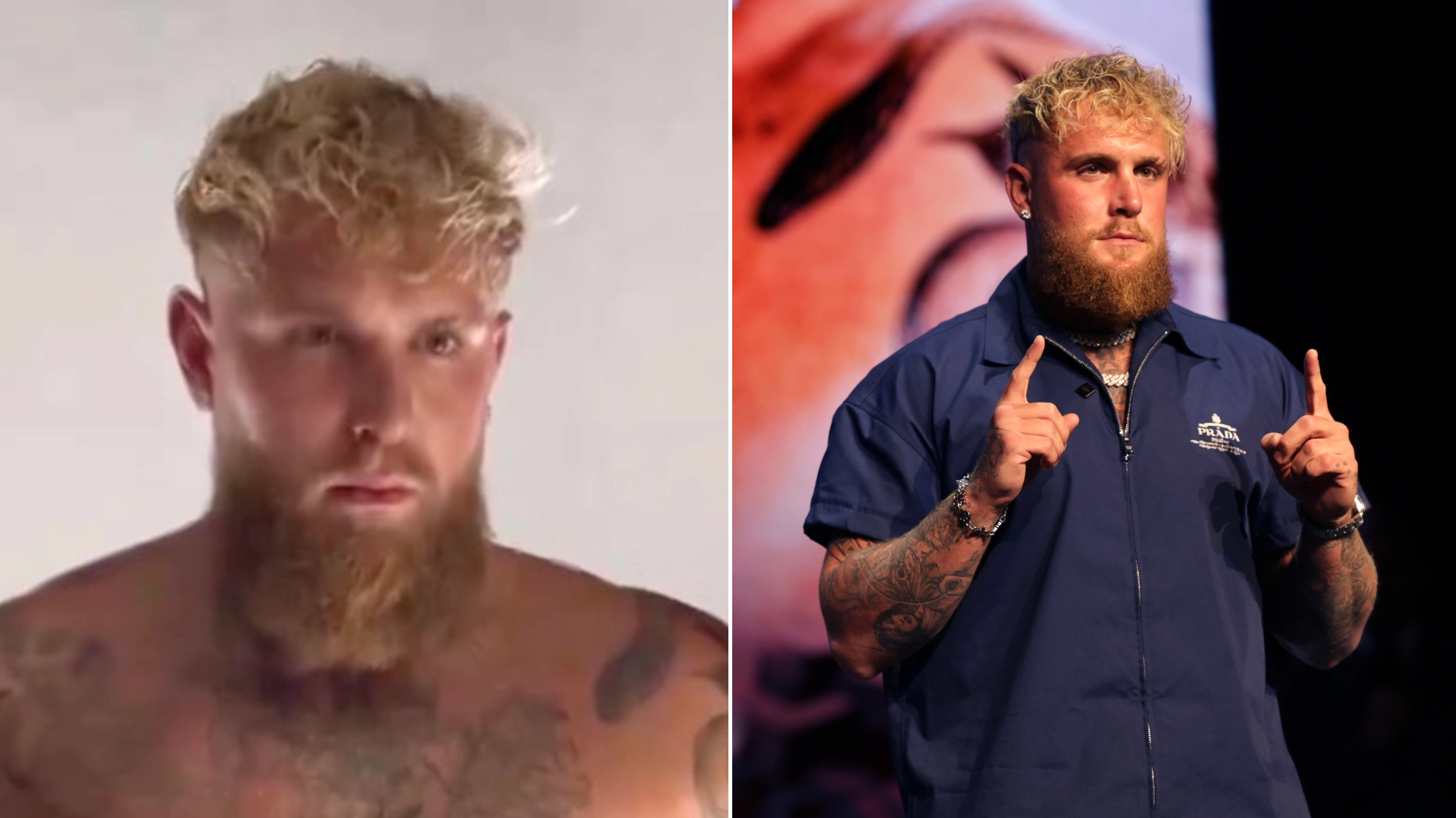 Picture of Jake Paul's new physique for Mike Tyson bout emerges and fans think the fight is already done