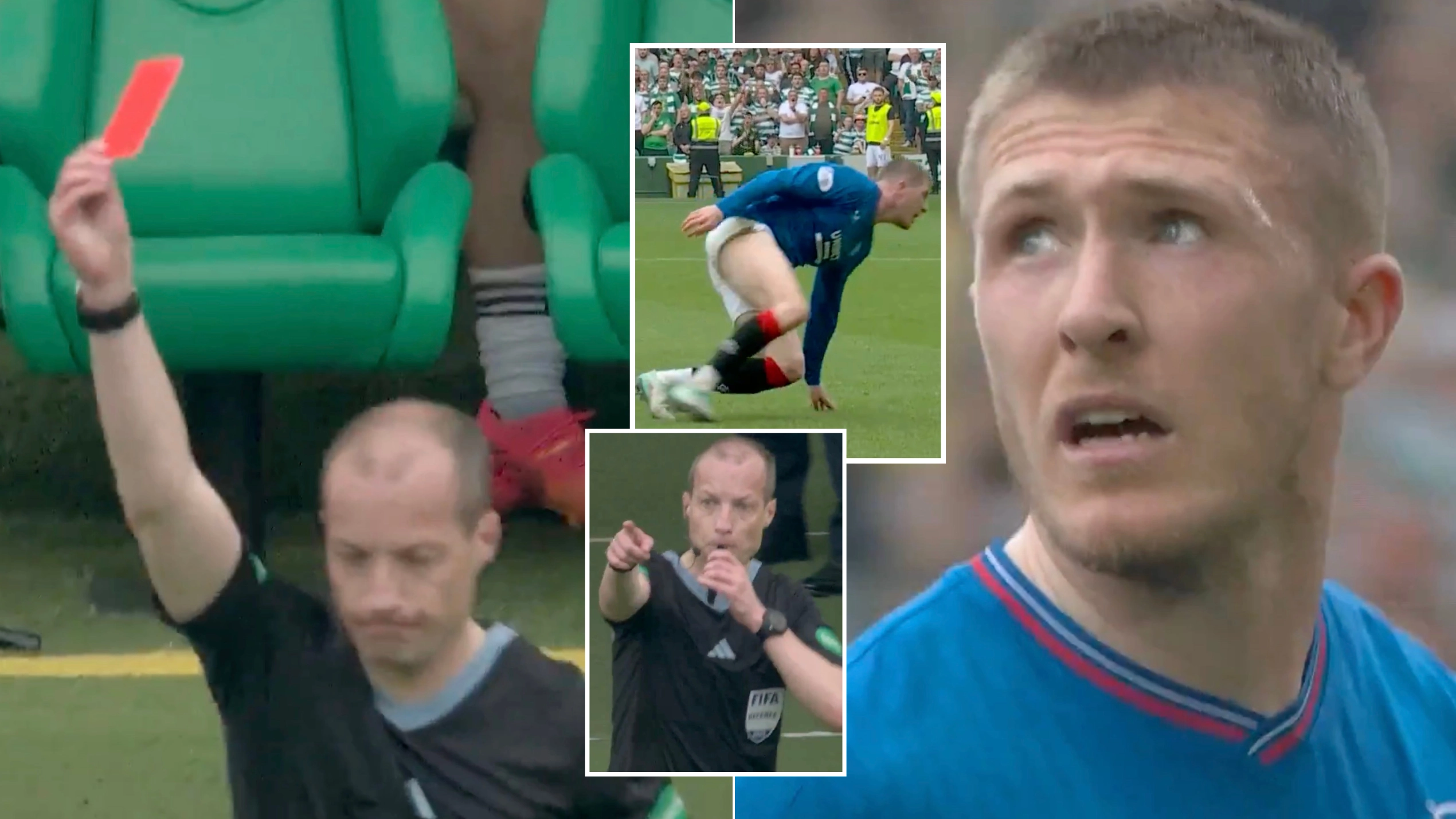Fans 'never want to see John Lundstram in a Rangers shirt' ever again after shocking incident against Celtic