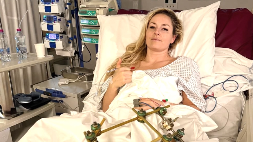 Lindsey Vonn offers update on her condition after being discharged from hospital