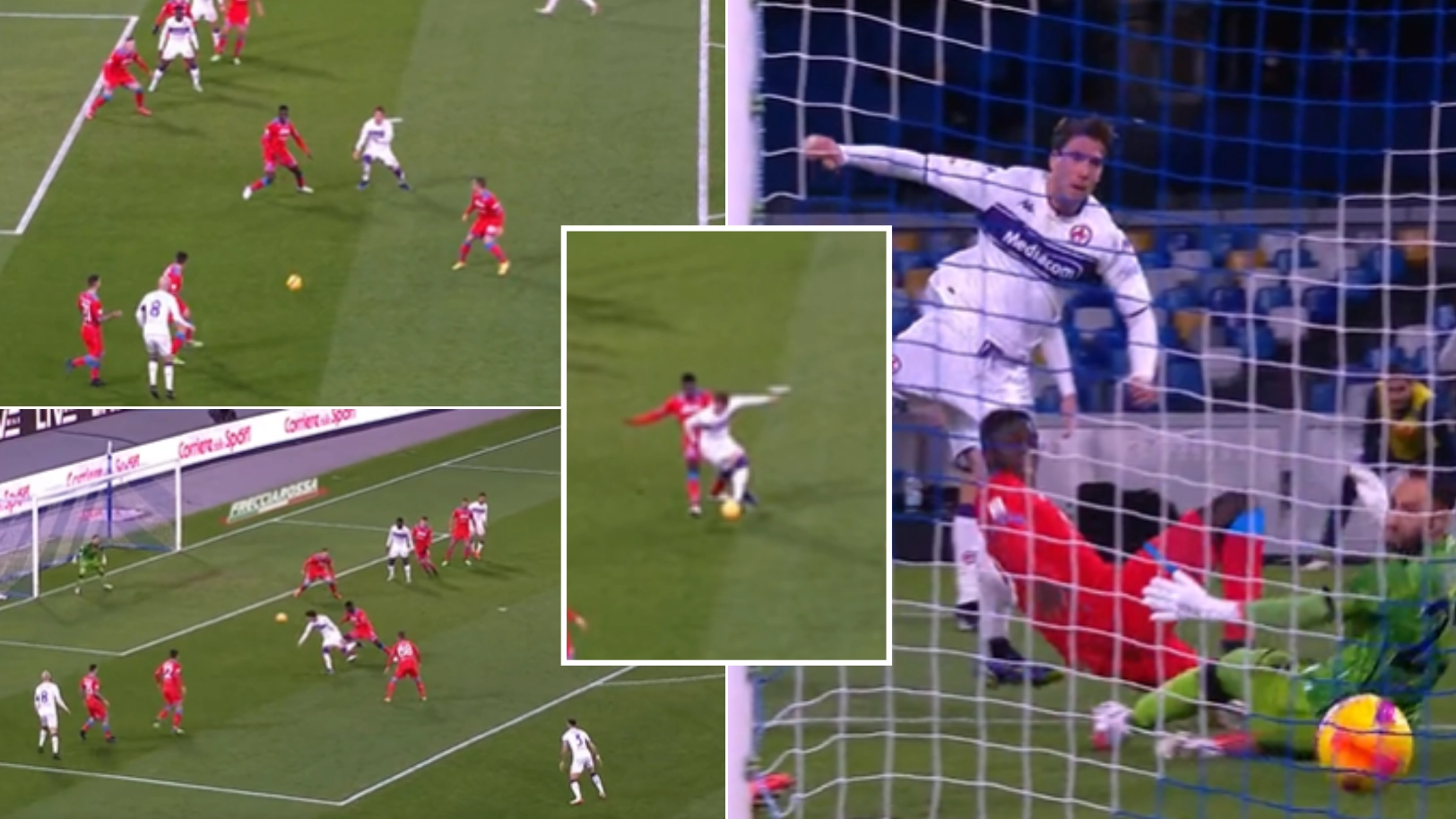 Dusan Vlahovic Spun Axel Tuanzebe Like A Yoyo In Stunning Movement, He's Ruthless In Front Of Goal