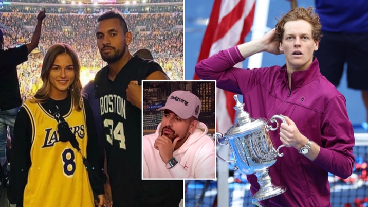 Nick Kyrgios takes another swipe at Jannik Sinner after posting 'disgusting' comment about ex Anna Kalinskaya