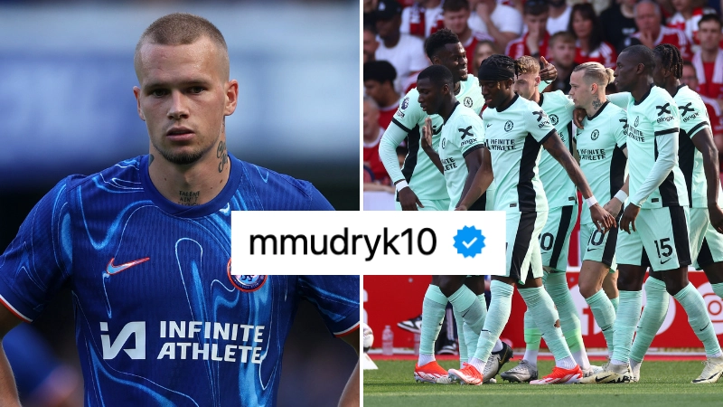 Fans spot post Mykhailo Mudryk has liked on Instagram about his Chelsea teammates amid ruthless cull