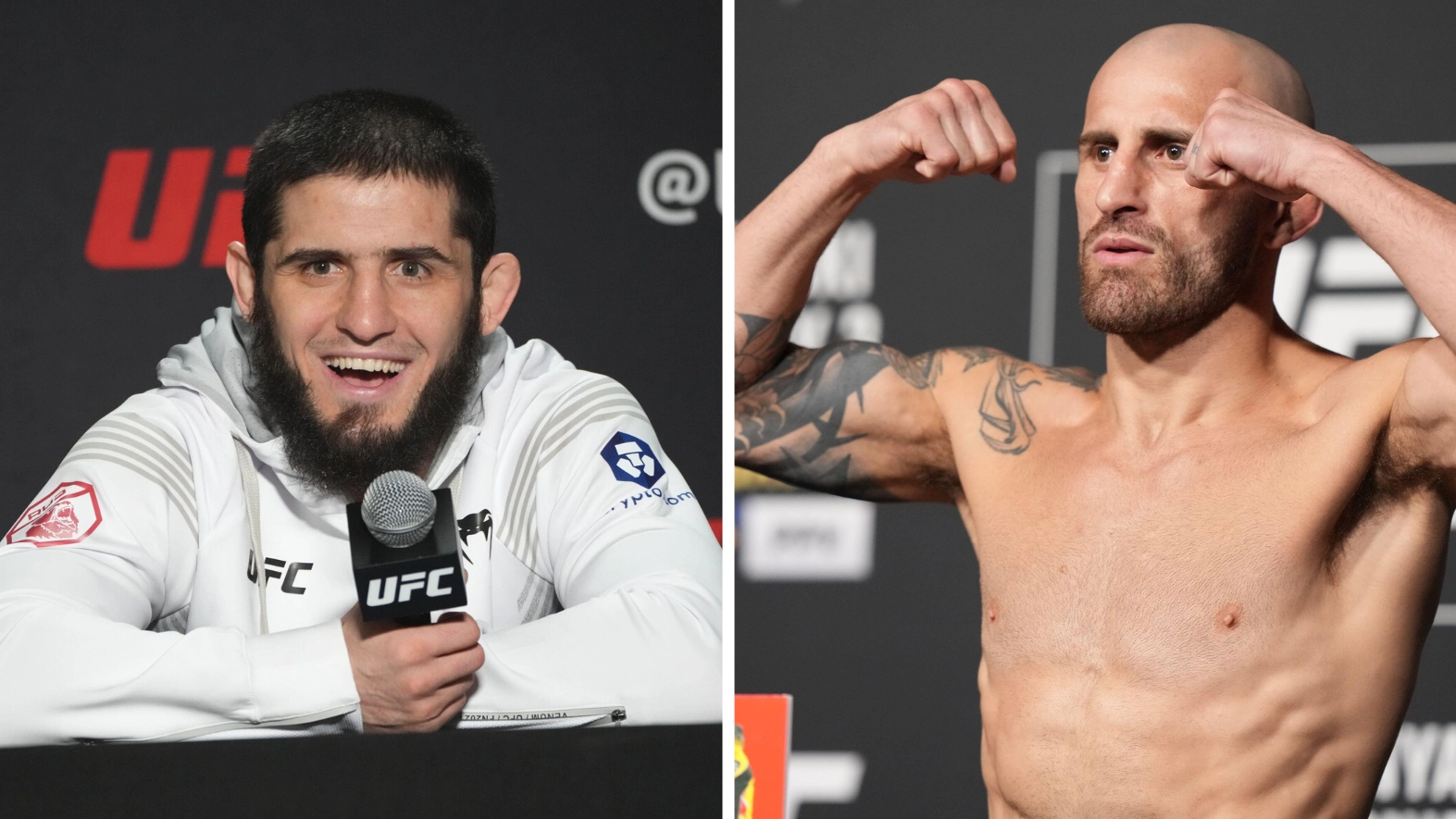 Islam Makhachev claims he'll knockout Alex Volkanovski in confident prediction