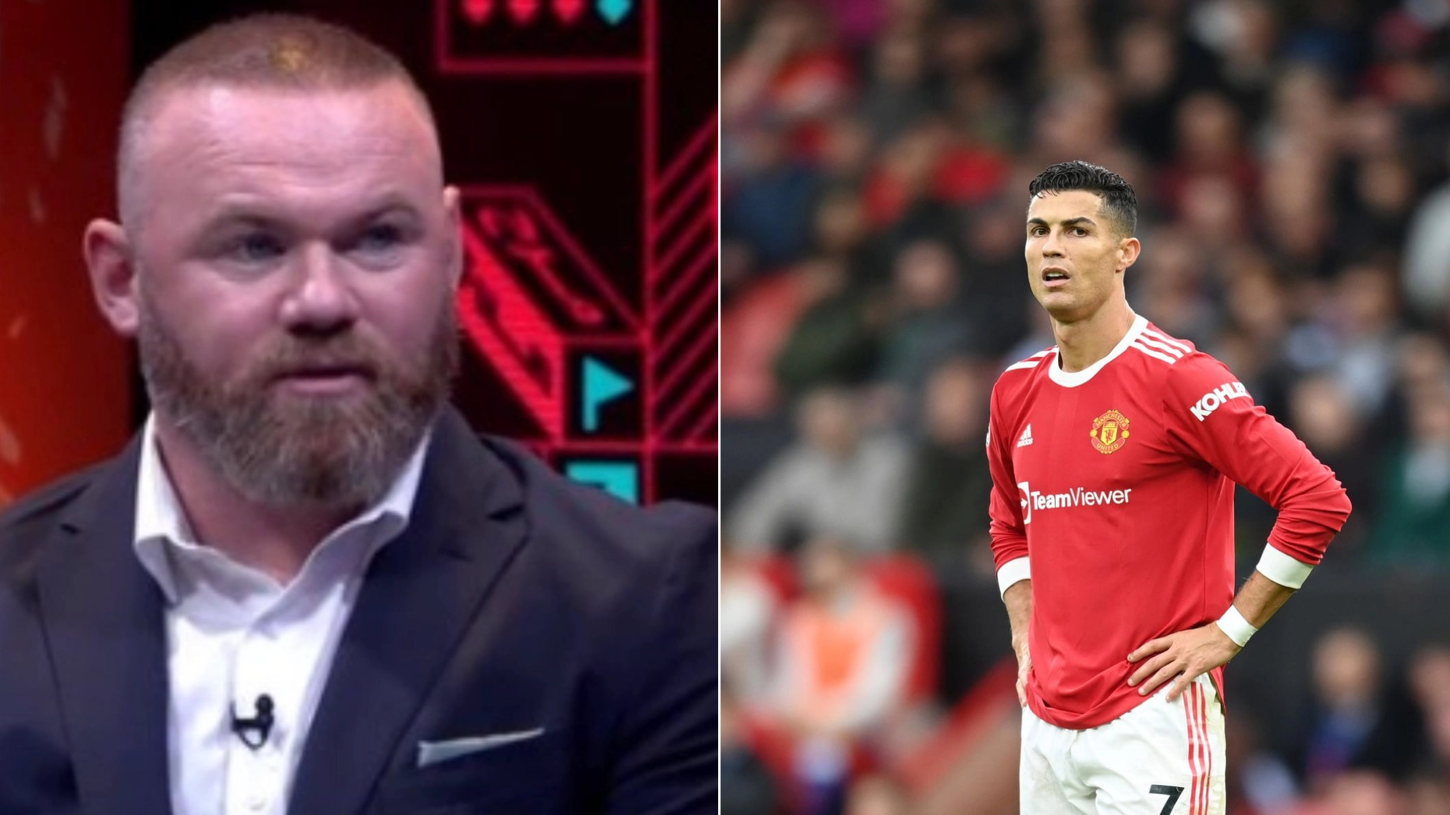 Wayne Rooney says Cristiano Ronaldo's Man Utd departure is a 'shame'