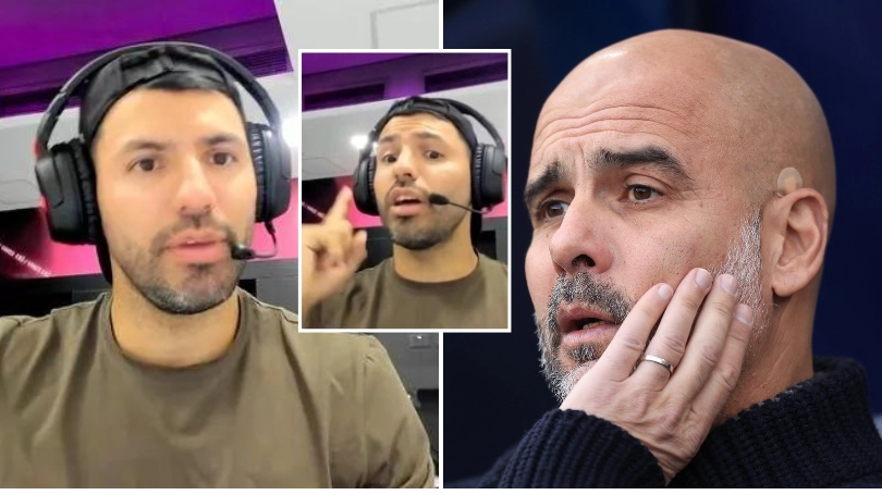 Sergio Aguero picks two surprise clubs when naming Man City's biggest Premier League title challengers