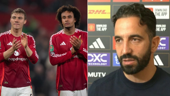 Ruben Amorim reveals reason Joshua Zirkzee started ahead of Rasmus Hojlund for Everton clash