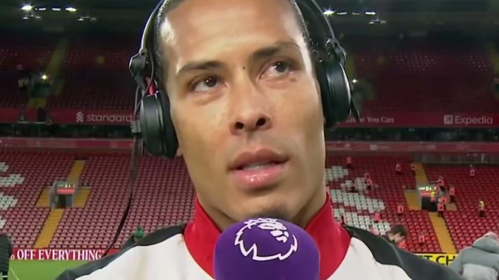 Virgil van Dijk 'puts Michael Owen in his place' after 'bitter' claim made about Liverpool's season