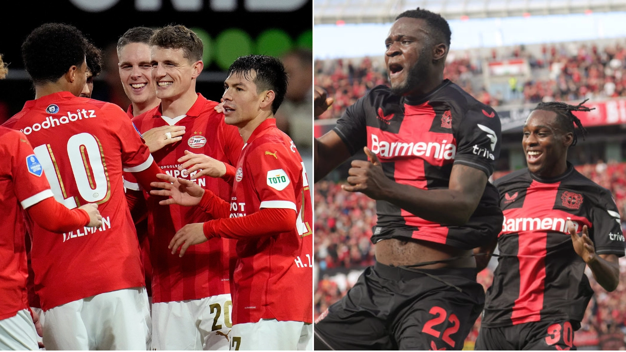 PSV and Bayer Leverkusen could make European football history with never-before-seen achievement