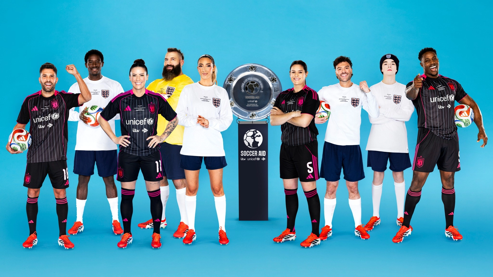 Soccer Aid 2026 line-up confirmed as record-breaking player named in squad